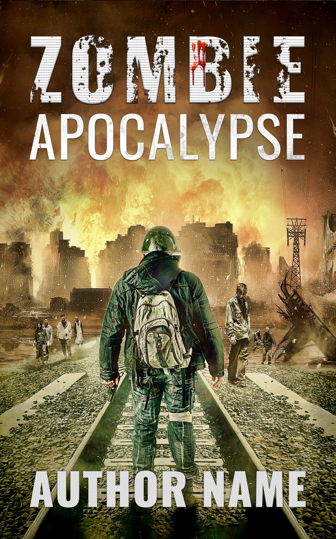 Zombie Apocalypse - The Book Cover Designer