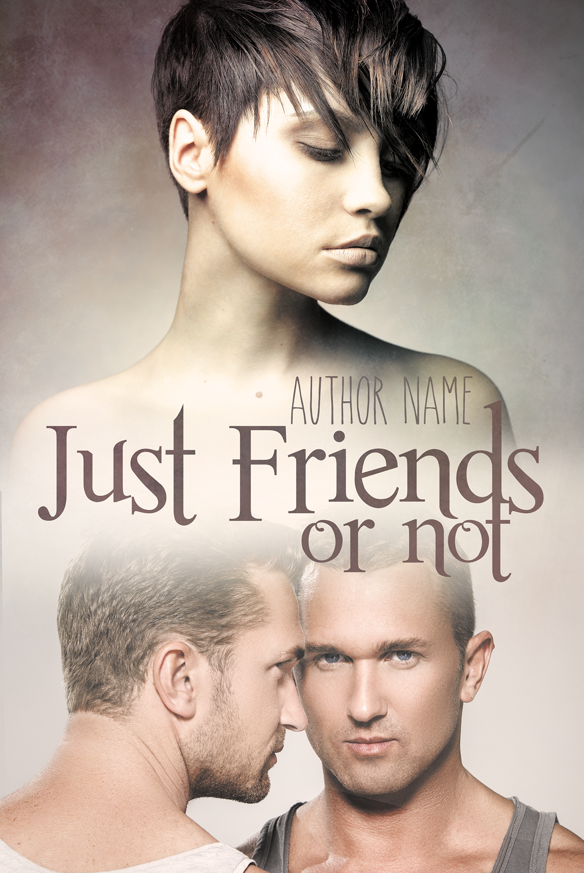 Just Friends The Book Cover Designer