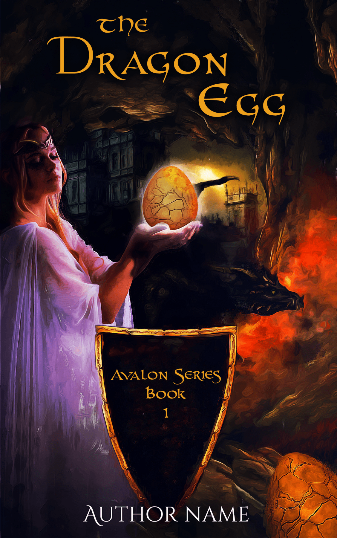 The Dragon Egg - The Book Cover Designer