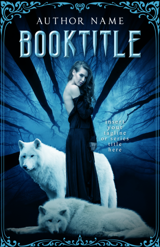 Wolf Girl Ebook + Full Print Wrap - The Book Cover Designer