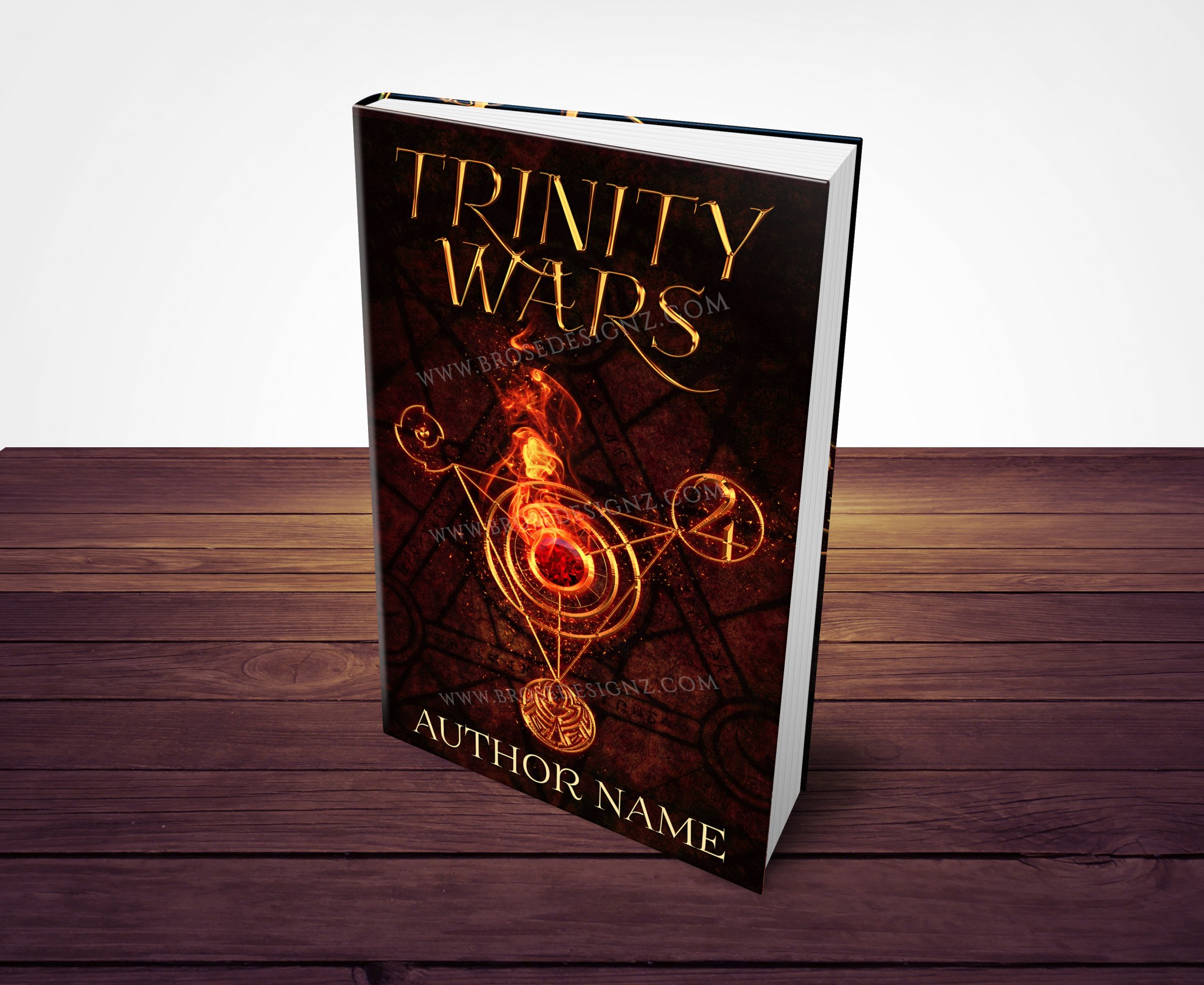 Trinity Wars - The Book Cover Designer