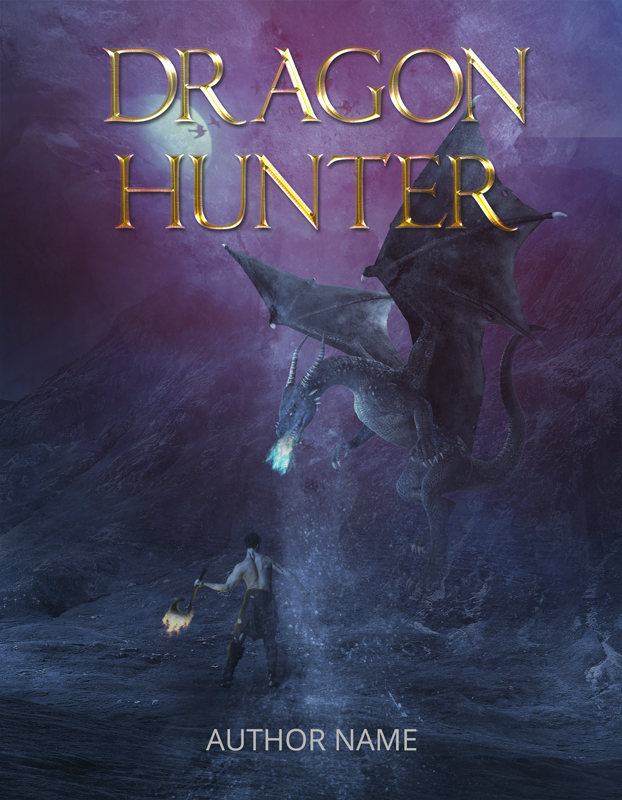 Dragon Hunter The Book Cover Designer Dragon Hunter The Book Cover Designer