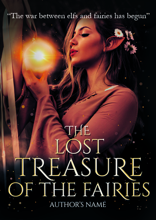 Lost treasure of fairies - The Book Cover Designer