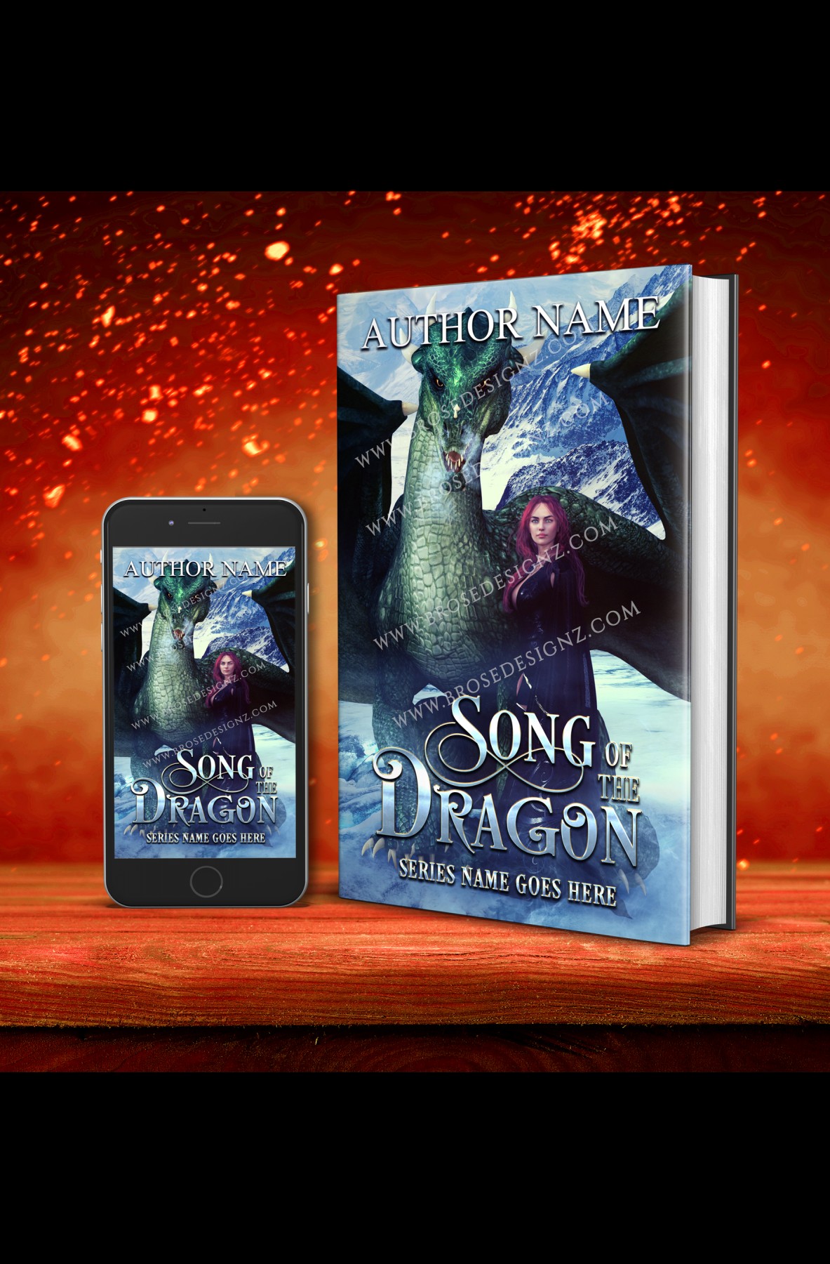 Song of the dragon - The Book Cover Designer