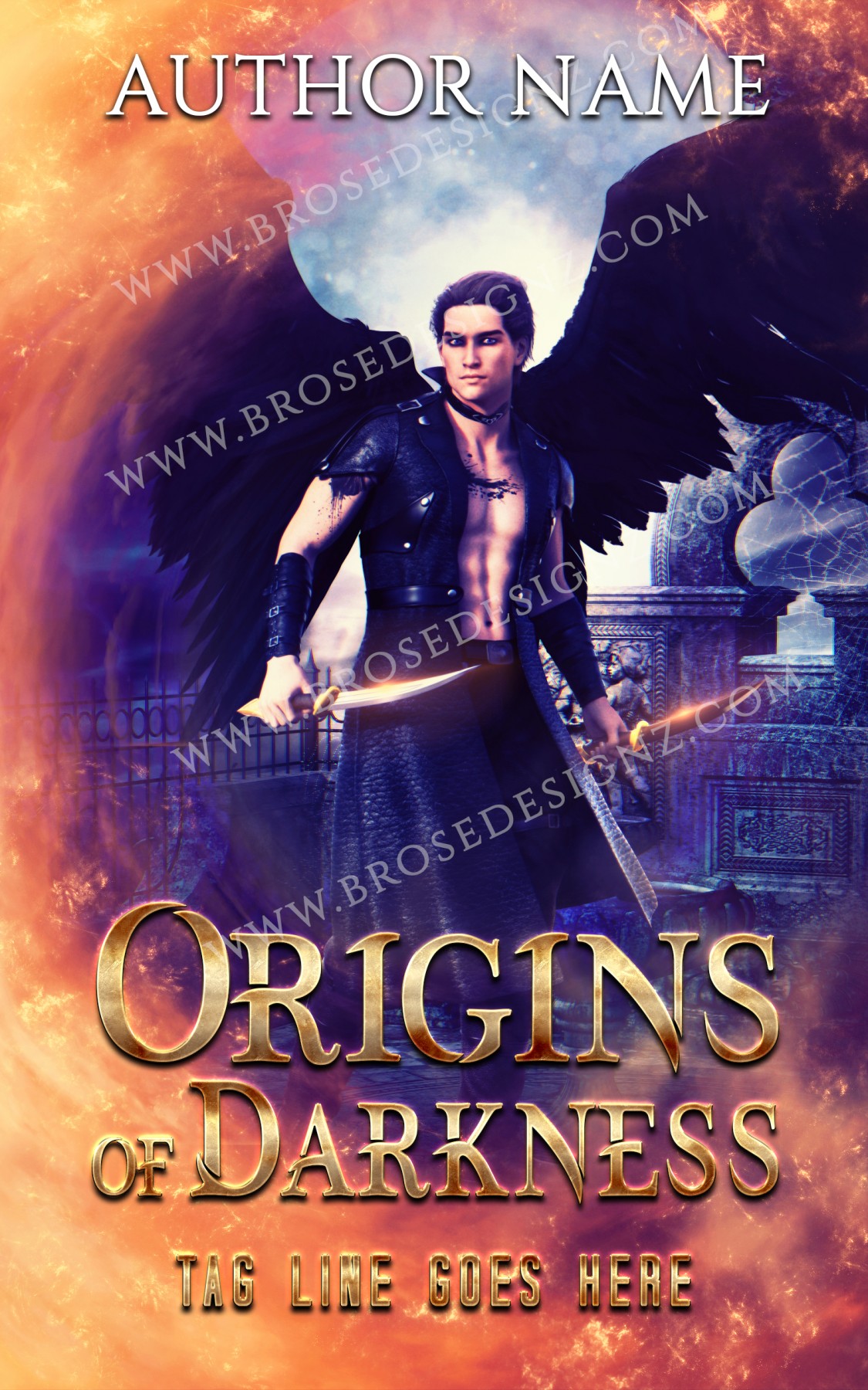 Origins of darkness - The Book Cover Designer