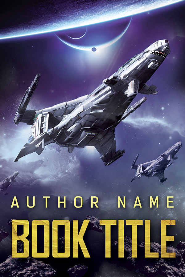 Shark Squadron - The Book Cover Designer