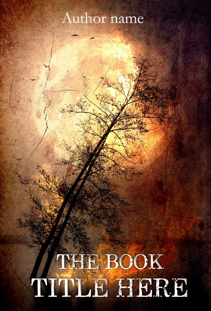 Fiery moon - The Book Cover Designer