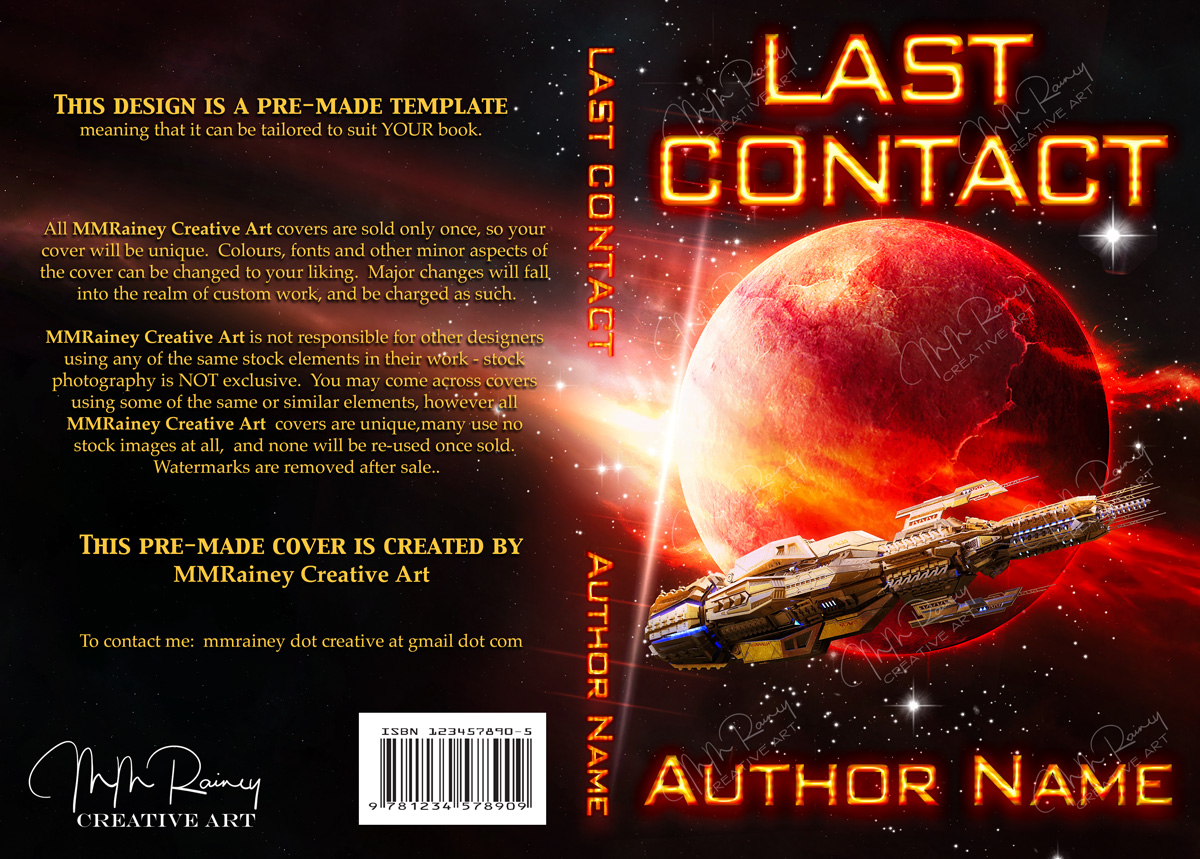 Last Contact The Book Cover Designer