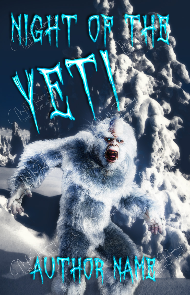 Night of the Yeti - The Book Cover Designer