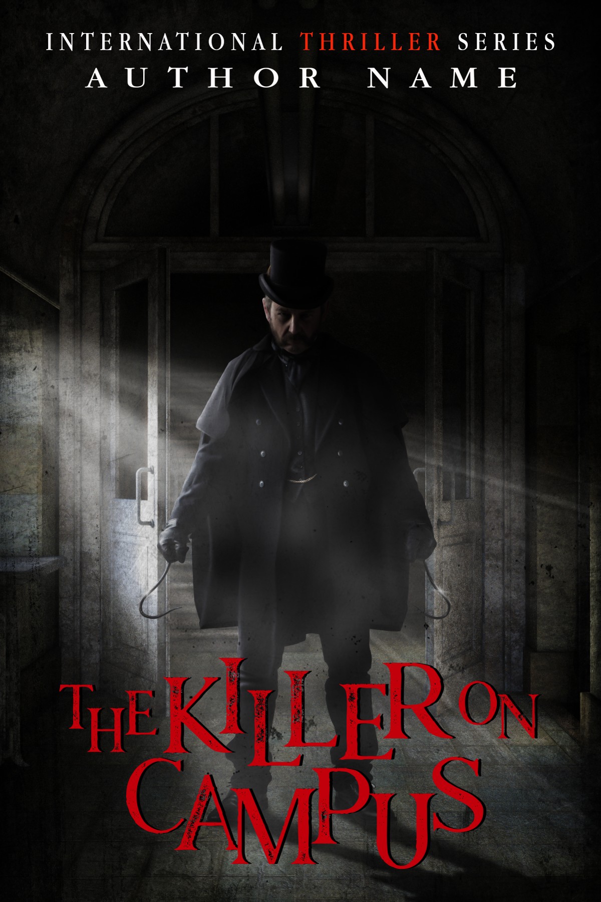 The killer on Campus - The Book Cover Designer