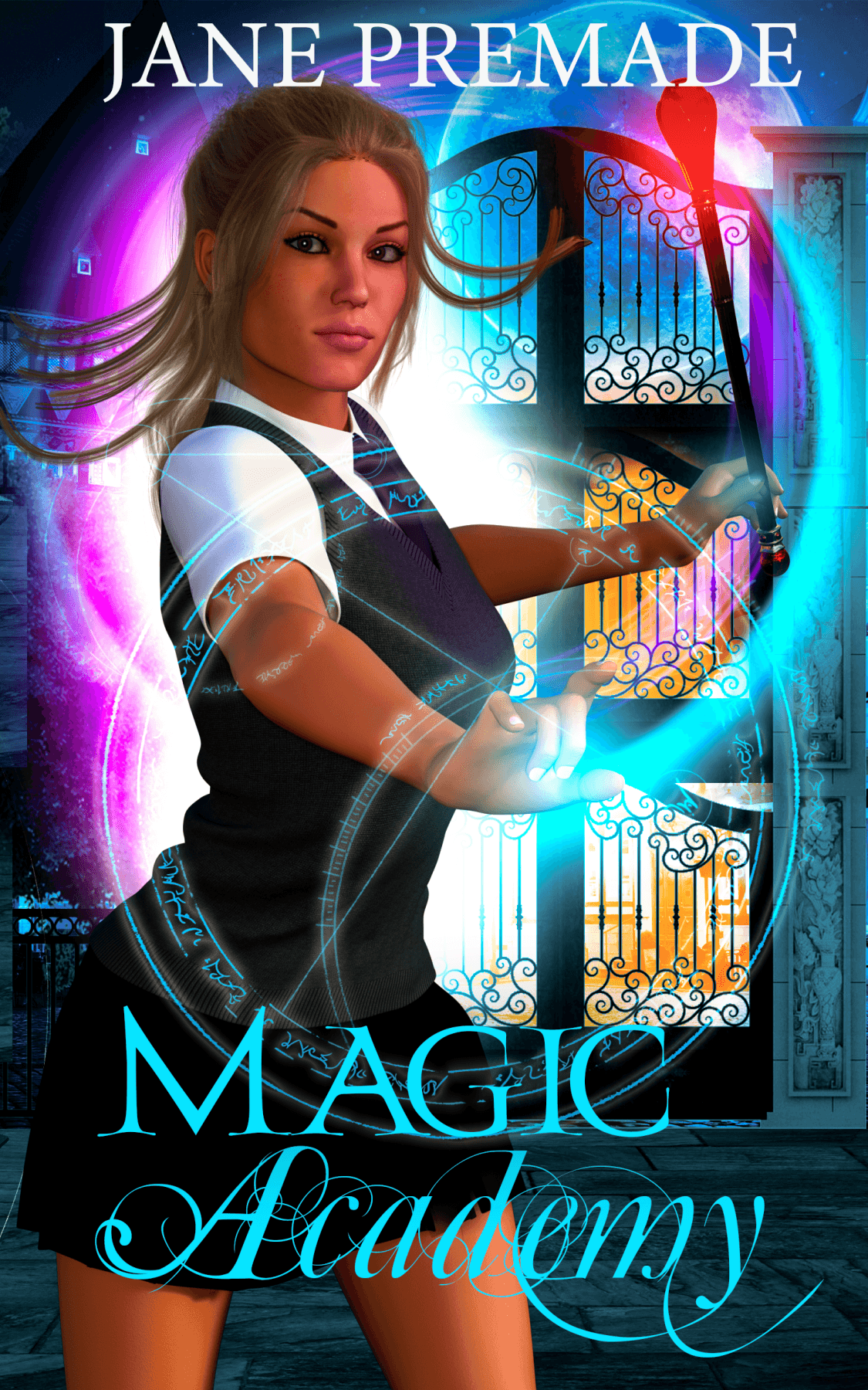 Magic Academy for Wizards of Witchcraft School Girl ...