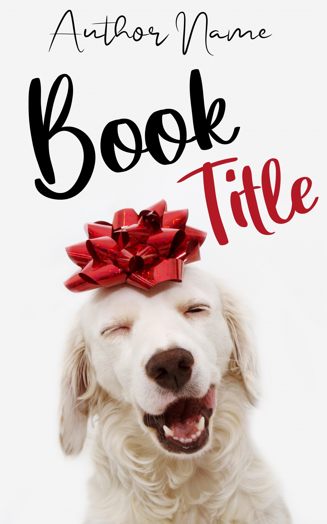 Cute Dog Book Cover - The Book Cover Designer