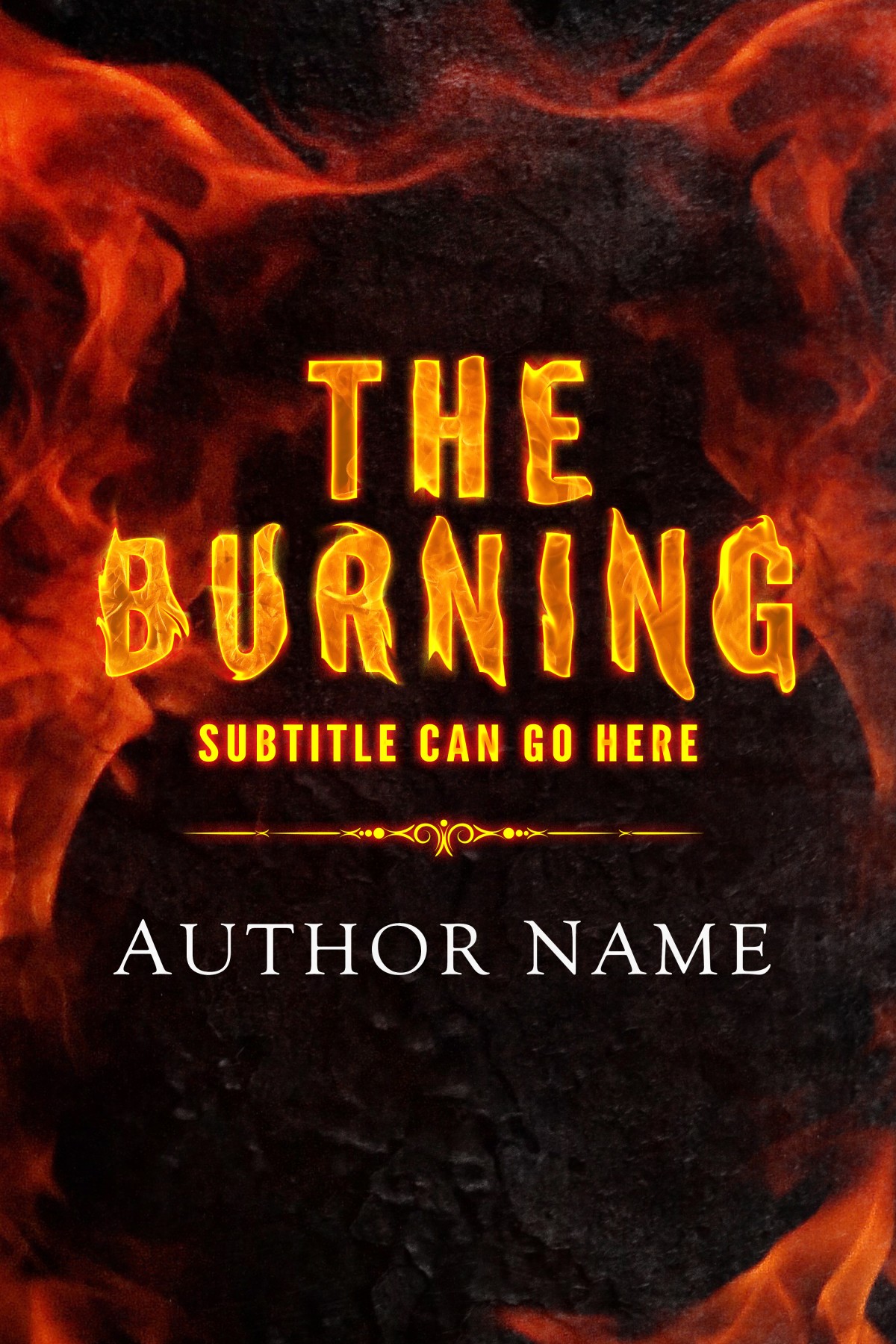 The Burning - The Book Cover Designer