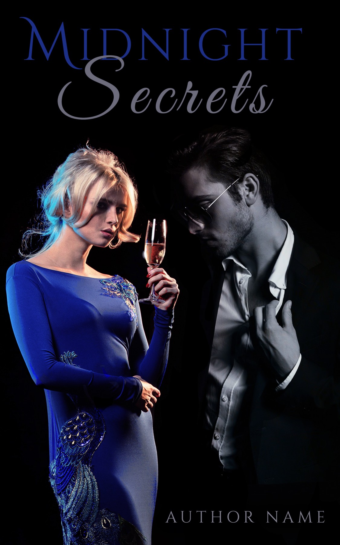 Midnight Secrets Ebook Cover - The Book Cover Designer