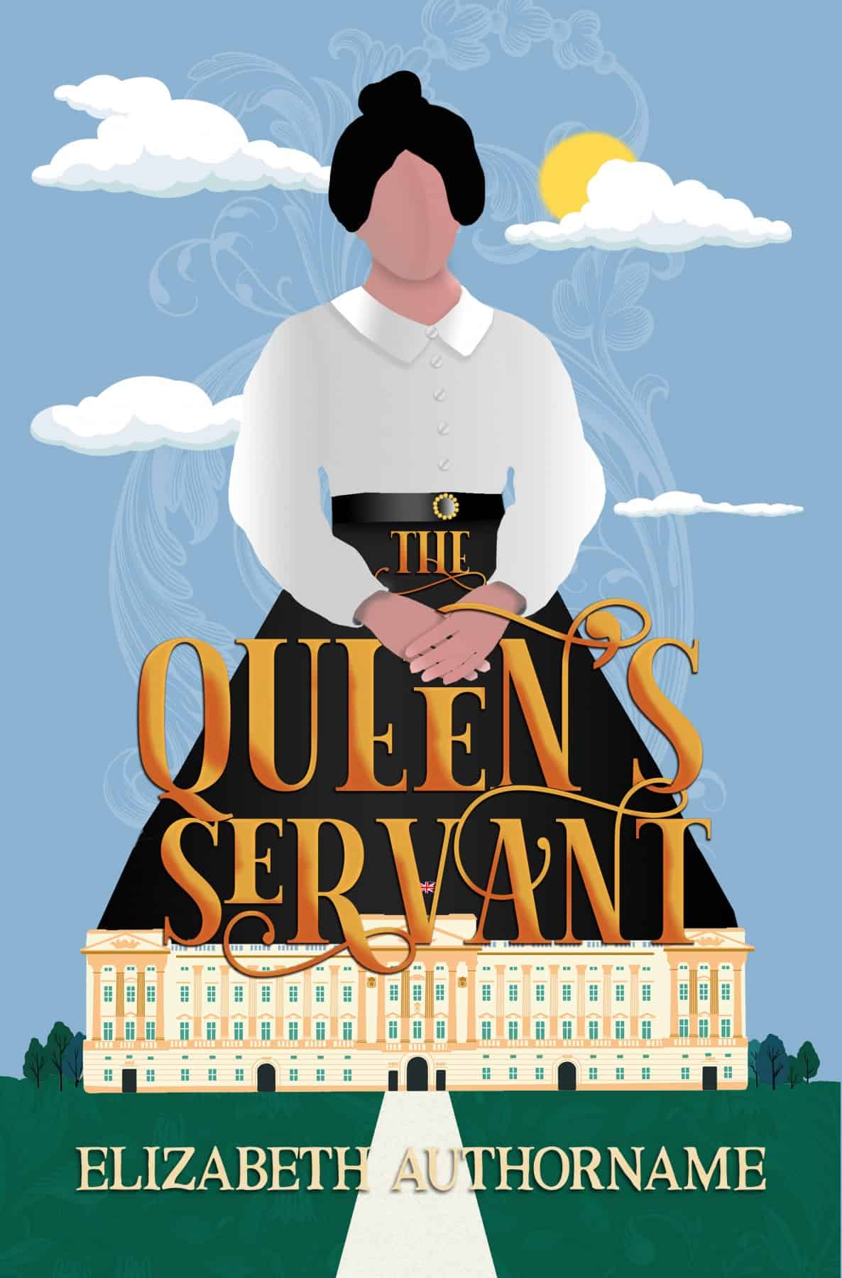 The Queens Servant The Book Cover Designer