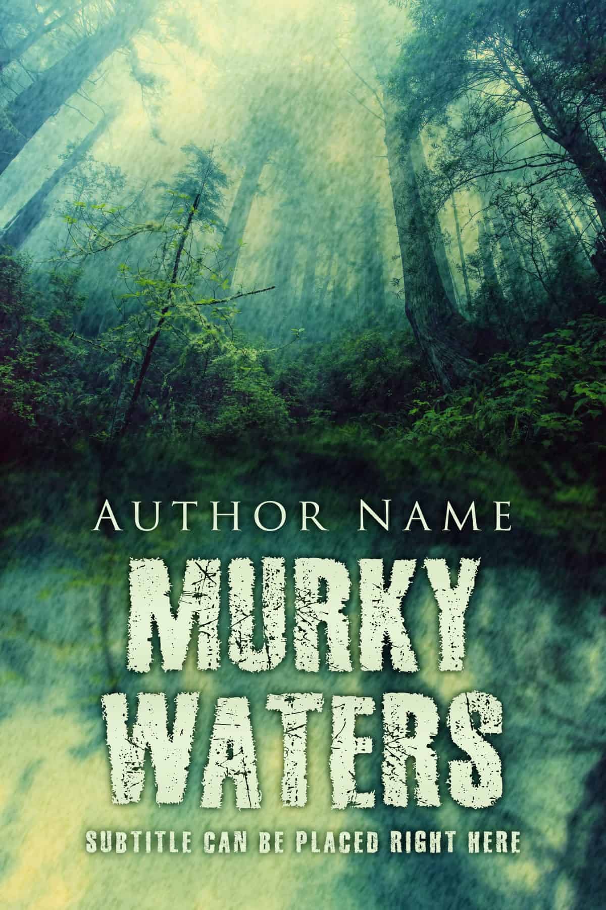 Murky Waters The Book Cover Designer