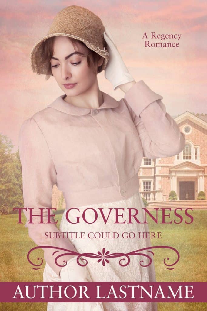 The Governess The Book Cover Designer