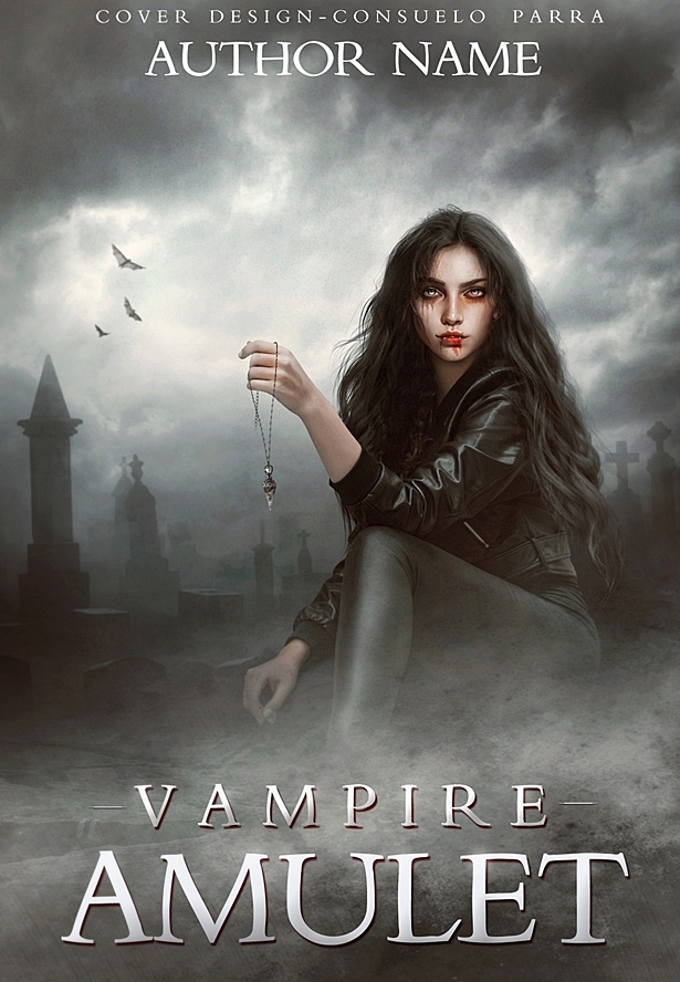 Vampire amulet - The Book Cover Designer