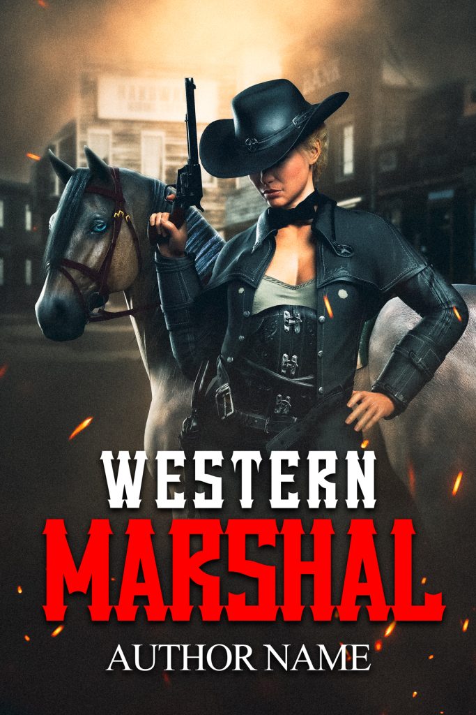 Western marshal - The Book Cover Designer