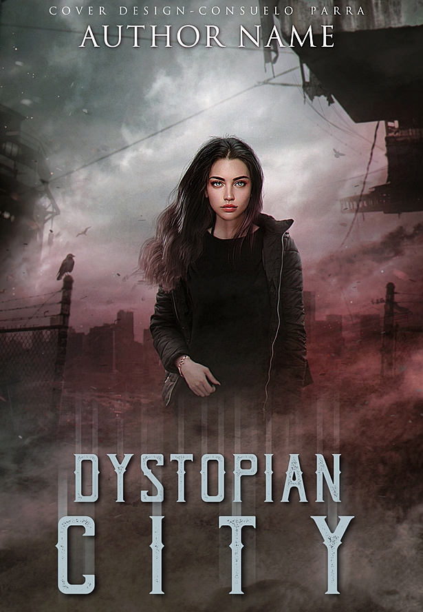 Dystopian city - The Book Cover Designer