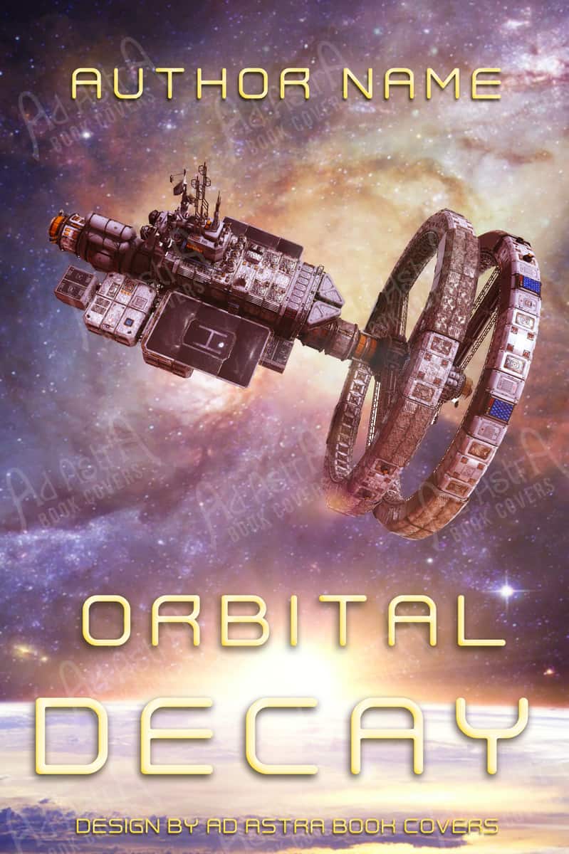 Orbital Decay - The Book Cover Designer