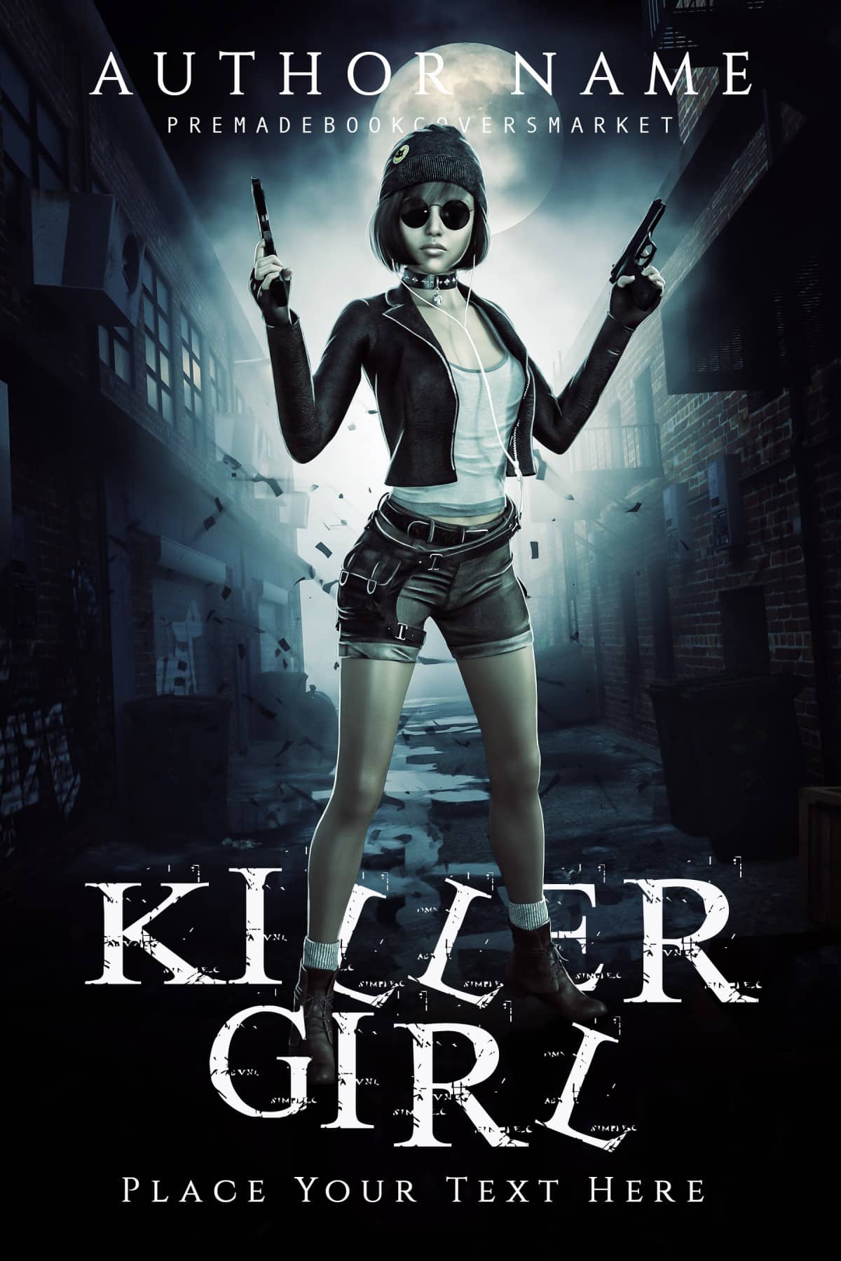 Killer Girl The Book Cover Designer