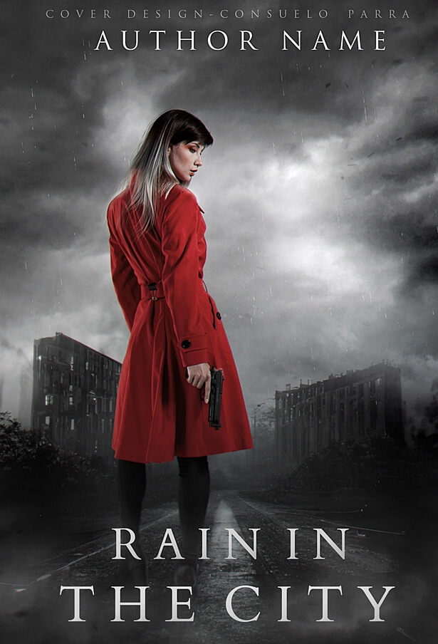 Rain in the city - The Book Cover Designer