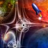 Space Particles - Book Cover - Mystery | Sci Fi | Fantasy