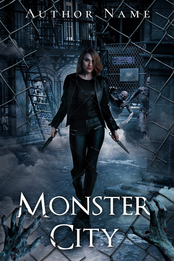 Monster City - The Book Cover Designer