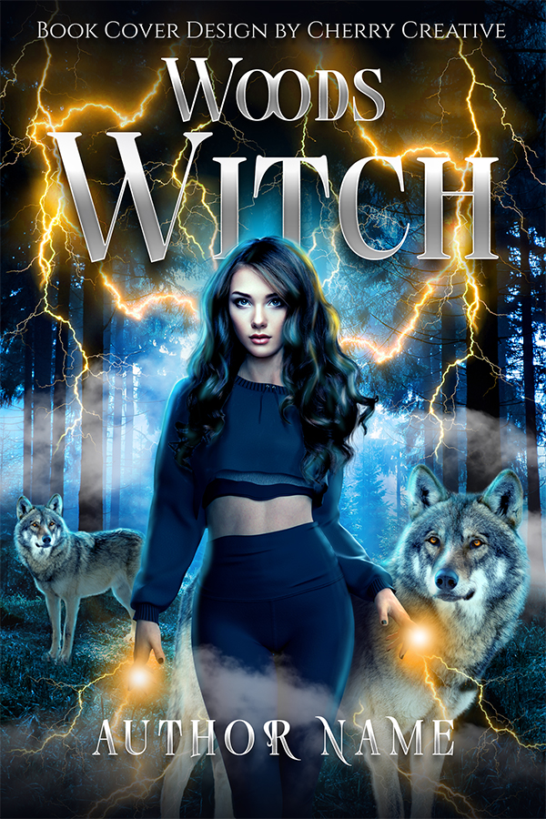 Woods Witch Paranormal Romance Premade Book Cover The Book Cover