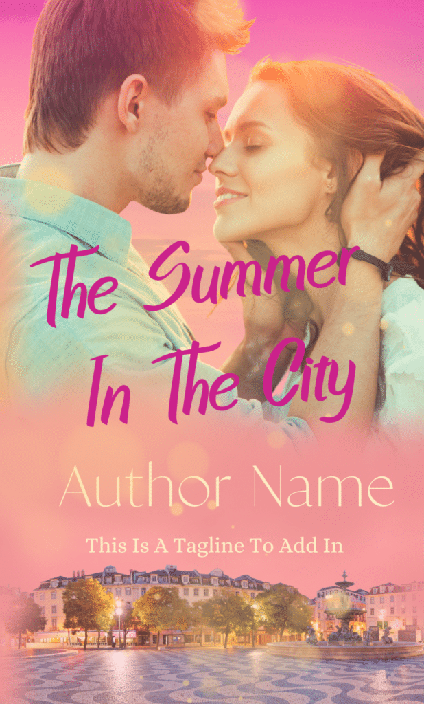 The Summer In The City - Romantic Couple - The Book Cover Designer