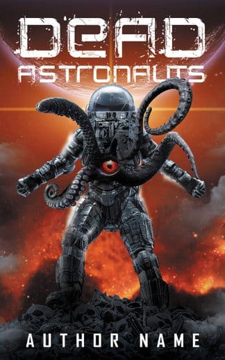 Ready Made Horror, Sci-Fi Book Cover: Dead Astronauts