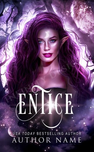 Premade Fantasy Book Cover – Enchanting Beautiful Woman for Epic or Romantic Fantasy