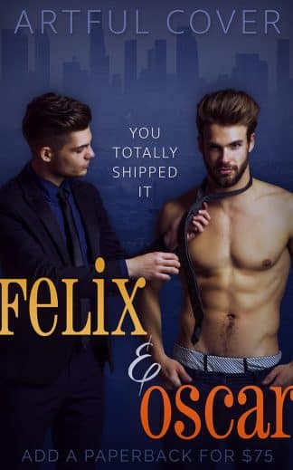 LGBT romance premade book cover by Artful Cover - Felix & Oscar