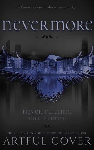 fantasy premade book cover by Artful Cover - Nevermore