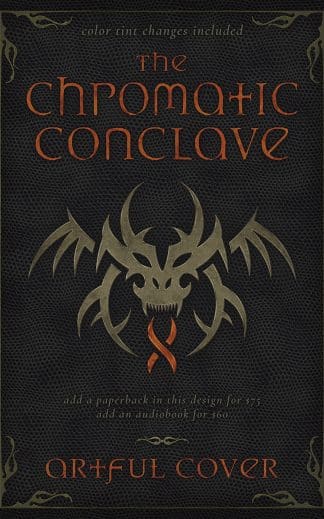 fantasy premade book cover by Artful Cover - The Chromatic Conclave
