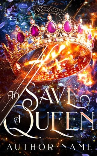 Premade Fantasy, Young Adult Cover Design: To save a Queen