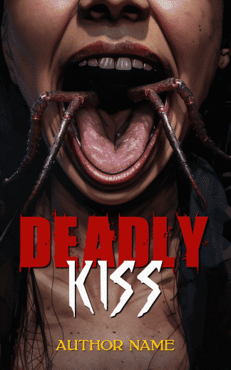Premade Horror Cover Design: Kiss