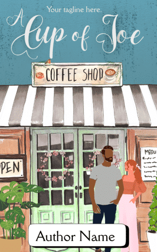 A man and woman stand in front of a copy shop.