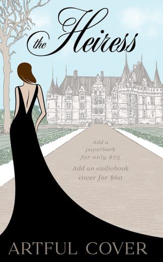 romance premade book cover by Artful Cover - The Heiress