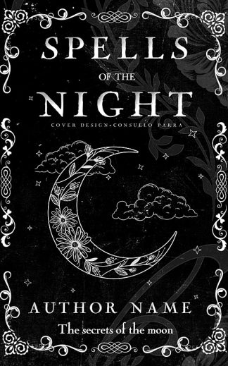 Pre-made Fantasy, Young Adult Cover Design: Spells of the night (Ebook and paperback)