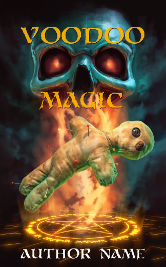 Pre-made Horror Ebook Cover: Voodoo