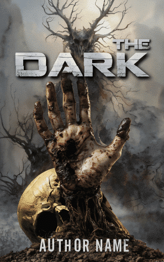 Ready Made Horror Cover Design: Dark