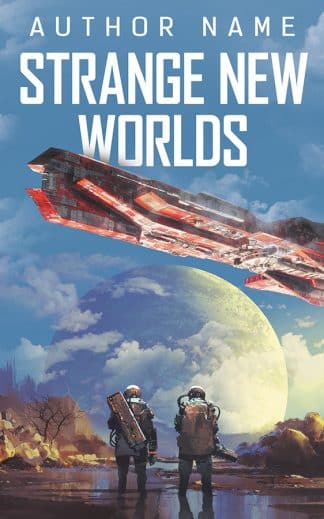 Premade Sci-Fi Cover Design: Strange New Worlds