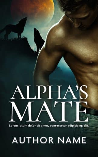 Pre-made Paranormal Book Cover: Alpha's Mate