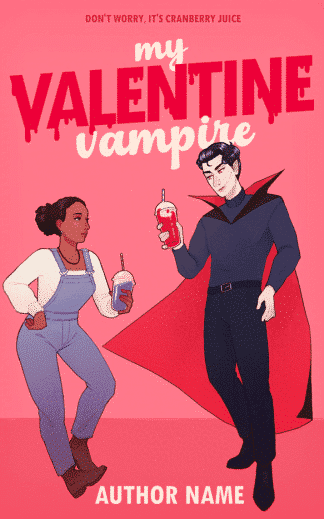 Paranormal Rom-com Cover - My Valentine Vampire