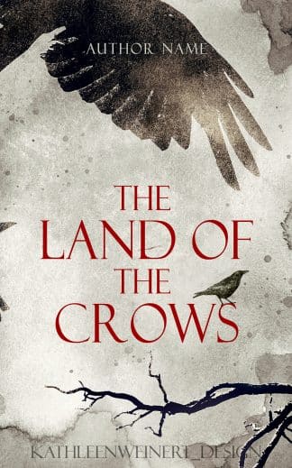 Ready Made Thriller & Suspense, Mystery Cover Design: THE LAND OF THE CROWS - Mystery / Thriller