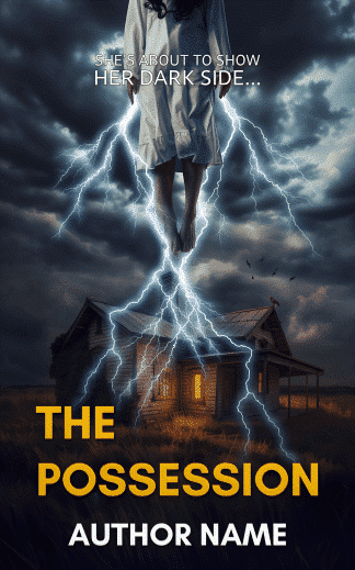 Premade Horror Ebook Cover: Possession