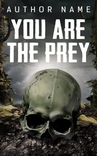 Pre-made Action & Adventure, Horror Ebook Cover: You are the Prey