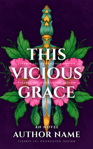 Pre-made Fantasy, Mystery, Young Adult Ebook Cover: This Vicious Grace - Premade Cover